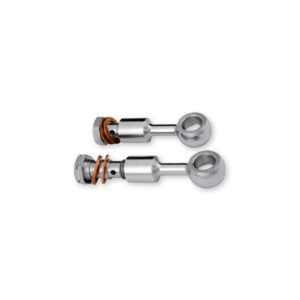 2-hole screw + adapter + 3 copper washers