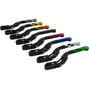Spare part clutch lever for Accossato and Brembo radial master cylinders, with "Revolution handle", distance: 16 mm - 18 mm, PRS (15-16-17)